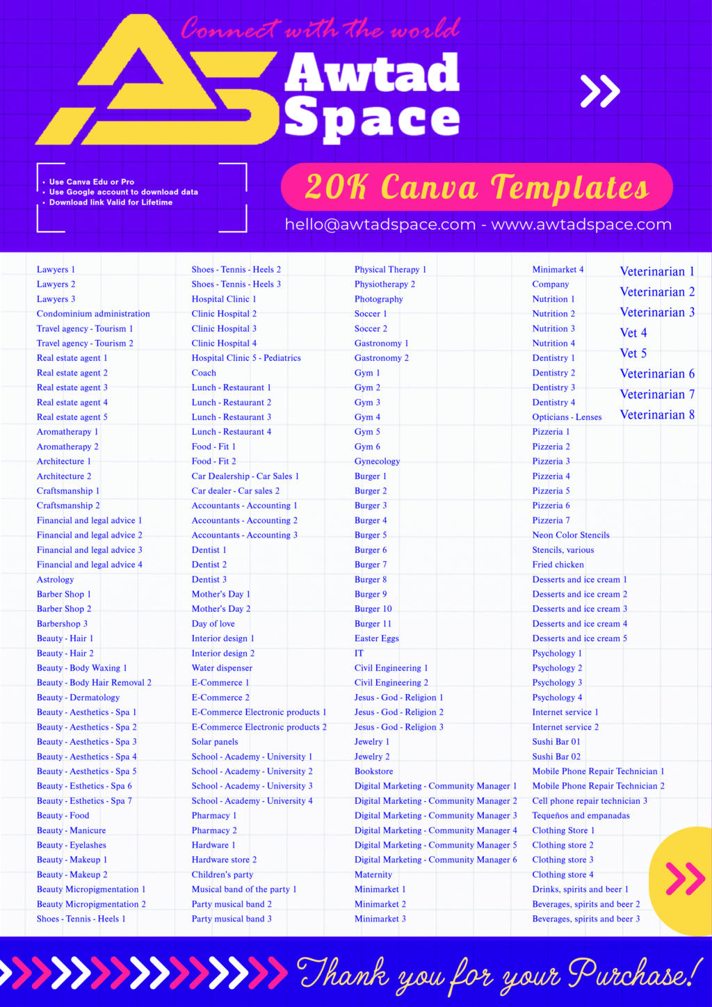 ⁦Canve Templates : 20,000 قالب⁩ - الصورة ⁦9⁩