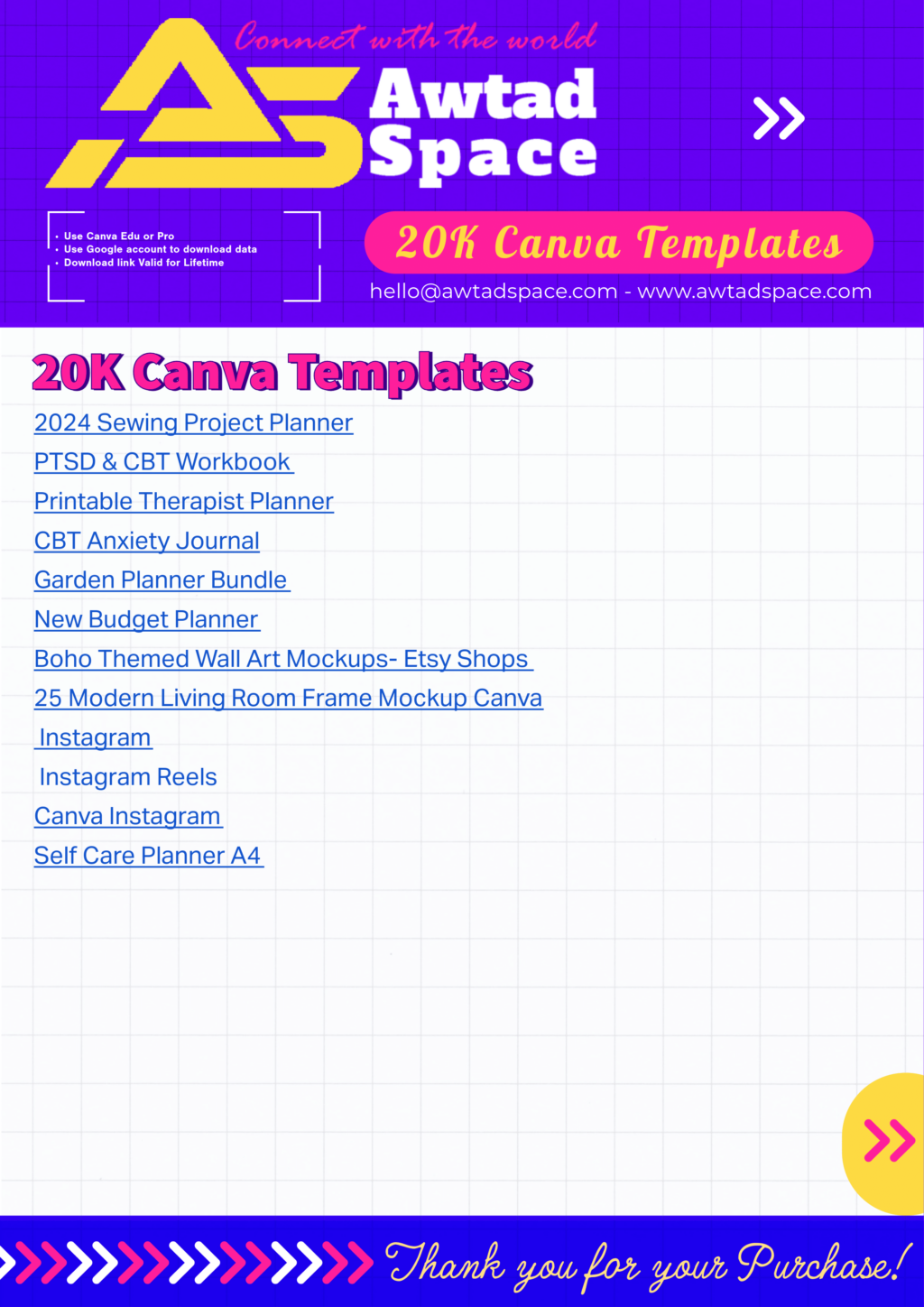 ⁦Canve Templates : 20,000 قالب⁩ - الصورة ⁦3⁩