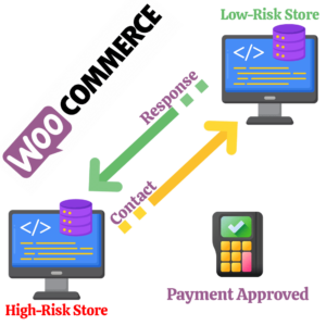Secure payment gateway for a high-risk store
