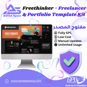 Freethinker – Freelancer & Portfolio Elementor Template Kit